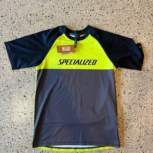Specialized Neon Yellow and Black Enduro Jersey